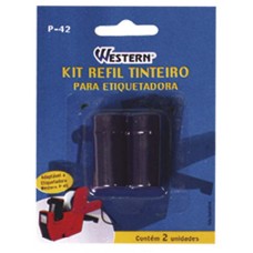 9992 - REFIL PARA ETIQUETADORA WESTERN C/2