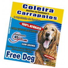 23852 - COLEIRA CARRAPATOS FREE DOG ADULTO