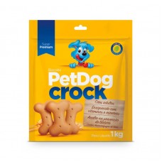 13776 - BISCOITO PET DOG CROCK 1KG